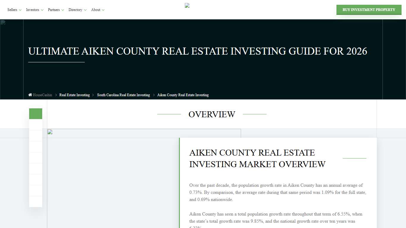 Real Estate Investing in Aiken County SC [2026 Analysis] HouseCashin